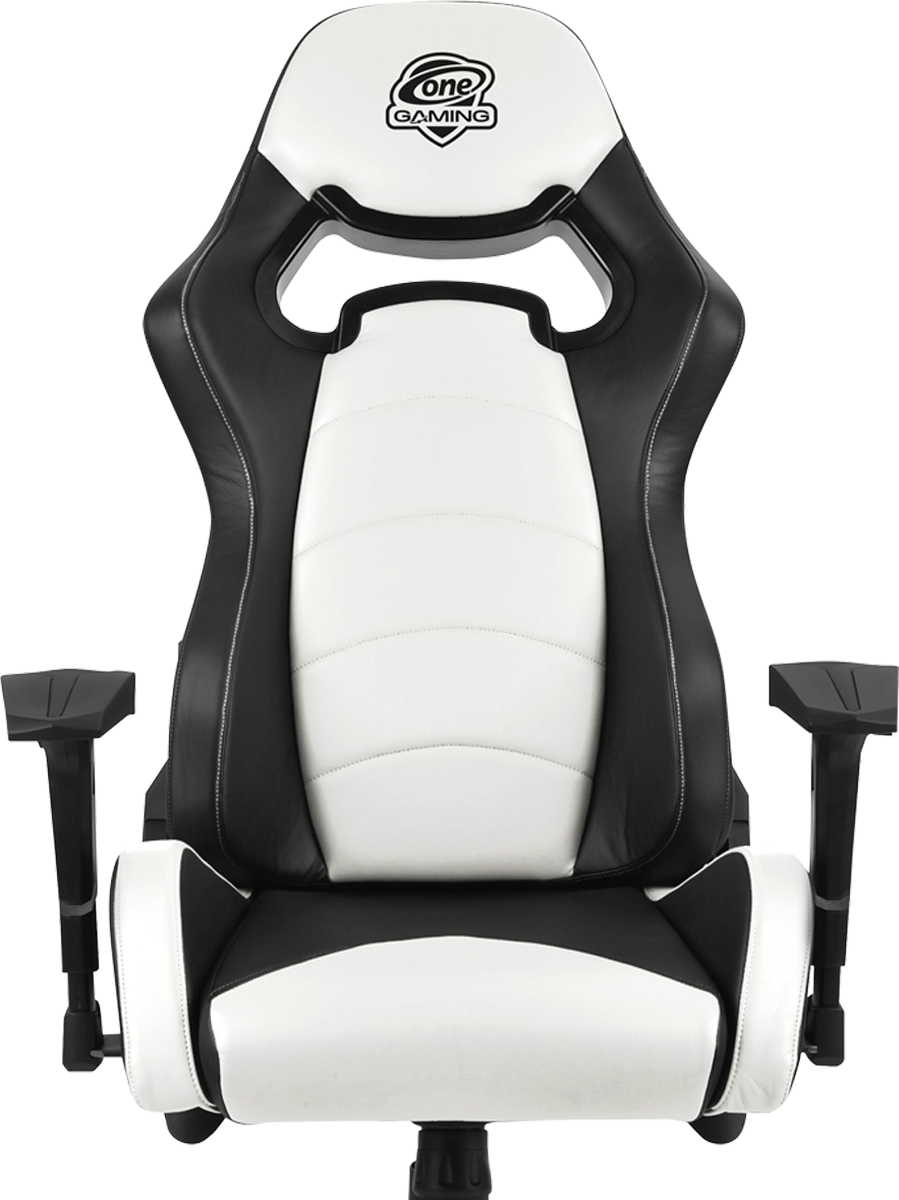 Weißer Gaming Stuhl - Echtleder - ONE GAMING Chair Ultra von ONE GAMING