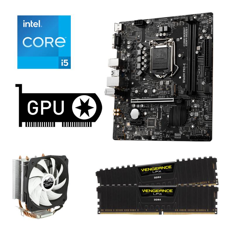 PC Aufrüstkit - Intel Core i5-10600KF - NVIDIA GeForce GT 710 - von ONE
