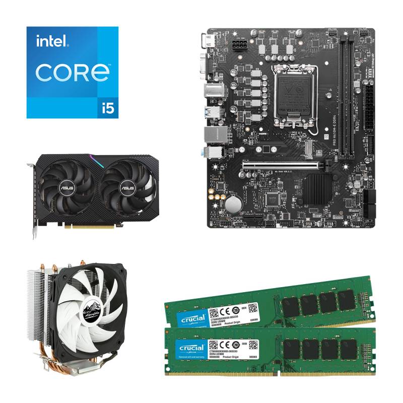 PC Aufrüstkit - Intel Core i5-13400F - NVIDIA GeForce RTX 3060 - von ONE