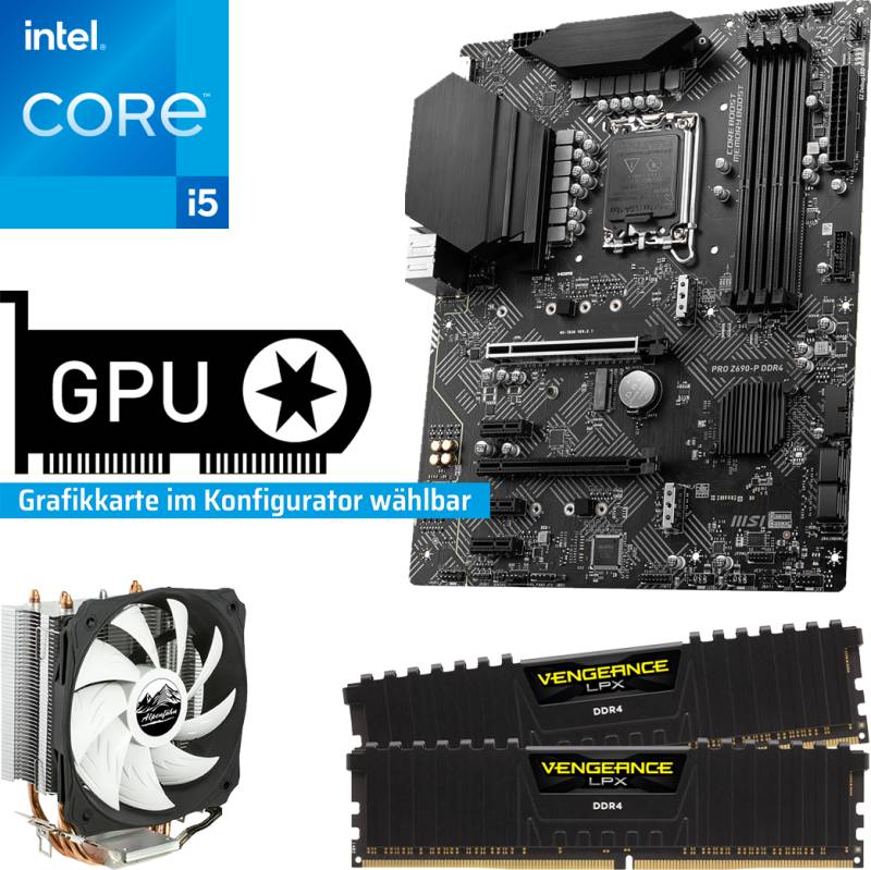 PC Aufrüstkit - Intel Core i9-12900KS - Keine Grafikkarte - von ONE