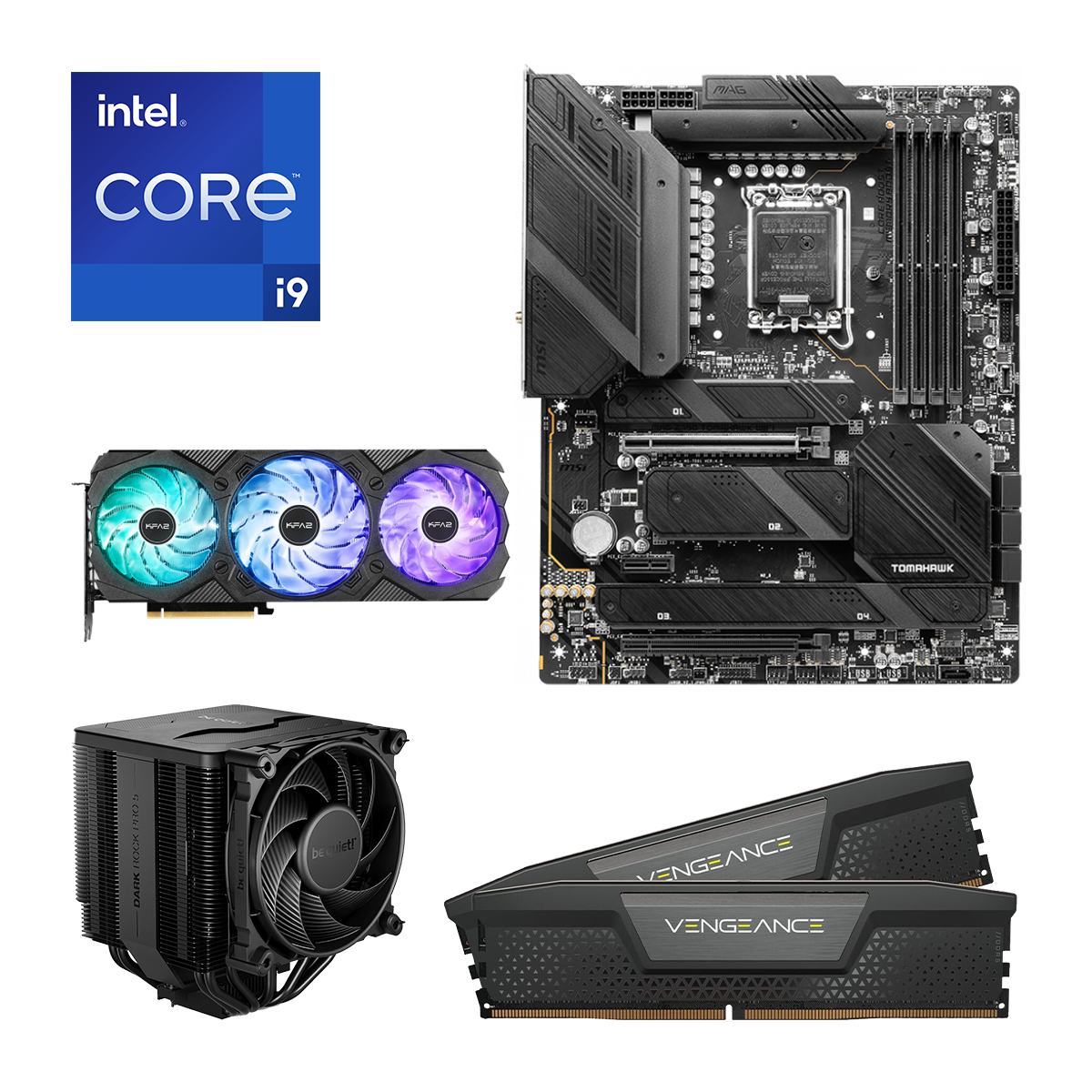PC Aufrüstkit - Intel Core i9-14900KF - NVIDIA GeForce RTX 4070 SUPER - von ONE