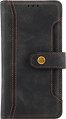 ONECMN Wallet Case for iPhone 14/14 Plus/14 Pro/14 Pro Max, PU Leather Flip Cases Folio Cover, with Kickstand TPU Shockproof Card Slots Holder, Magnetic Buckle Protective Case (Color : Black, Size : ONECMN Wallet Case for iPhone 14/14 Plus/14 Pro/14 Pro Max, PU Leather Flip Cases Folio Cover, with Kickstand TPU Shockproof Card Slots Holder, Magnetic Buckle Protective Case (Color : Black, Size : von ONECMN