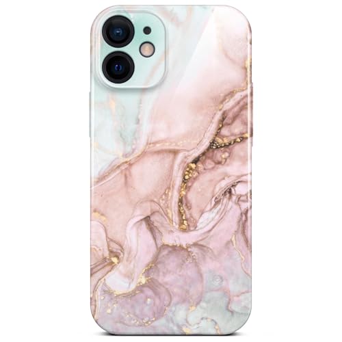ONEFLOW Bliss Cover für iPhone 12 Hülle in Marmor Optik, Designer Case Handy Schutzhülle mit Kameraschutz, Muster Hardcase Glitzer Handyhülle marmoriert, Rosa Grau ONEFLOW Bliss Cover für iPhone 12 Hülle in Marmor Optik, Designer Case Handy Schutzhülle mit Kameraschutz, Muster Hardcase Glitzer Handyhülle marmoriert, Rosa Grau von ONEFLOW
