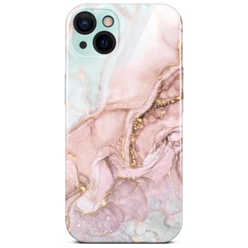 ONEFLOW Bliss Cover für iPhone 13 Hülle in Marmor Optik, Designer Case Handy Schutzhülle mit Kameraschutz, Muster Hardcase Glitzer Handyhülle marmoriert, Rosa Grau ONEFLOW Bliss Cover für iPhone 13 Hülle in Marmor Optik, Designer Case Handy Schutzhülle mit Kameraschutz, Muster Hardcase Glitzer Handyhülle marmoriert, Rosa Grau von ONEFLOW