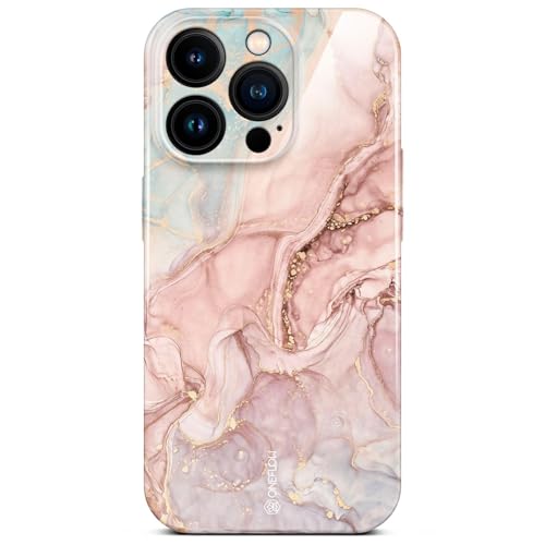 ONEFLOW Bliss Cover für iPhone 16 Pro Hülle in Marmor Optik, Designer Case Handy Schutzhülle mit Kameraschutz, Muster Hardcase Glitzer Handyhülle marmoriert, Rosa Grau ONEFLOW Bliss Cover für iPhone 16 Pro Hülle in Marmor Optik, Designer Case Handy Schutzhülle mit Kameraschutz, Muster Hardcase Glitzer Handyhülle marmoriert, Rosa Grau von ONEFLOW