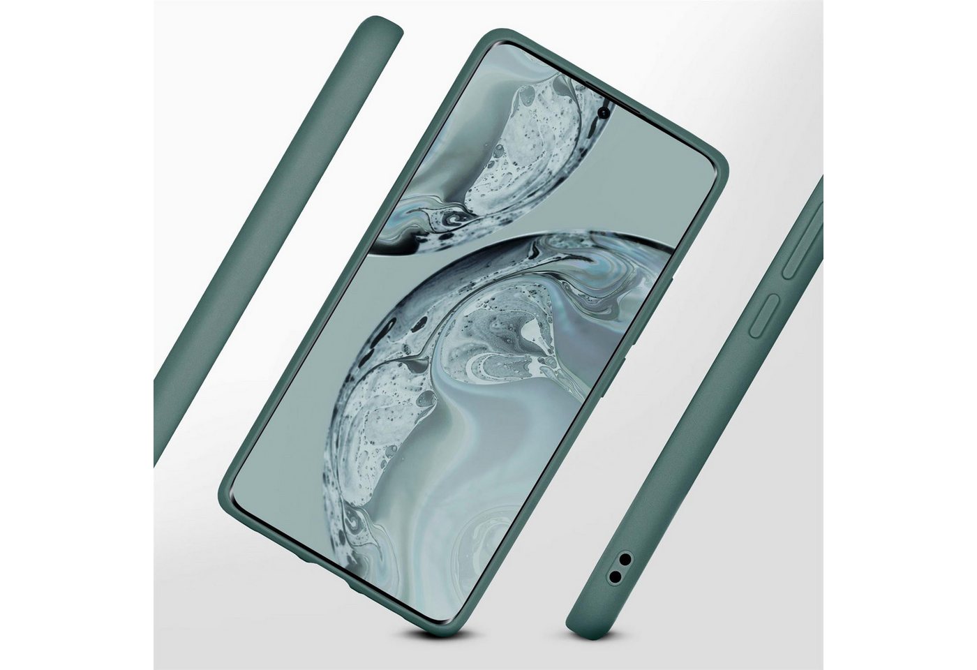 ONEFLOW Handyhülle ONEFLOW® Soft Case für Redmi Note 14 Pro 5G, Hülle aus Silikon, Back Cover mit Kameraschutz, weiche Silikonhülle von ONEFLOW