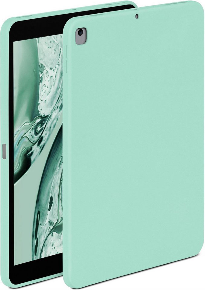 ONEFLOW Handyhülle Soft Case für Apple iPad (8. Generation - 2020), Hülle aus Silikon, Back Cover mit Kameraschutz, weiche Silikonhülle von ONEFLOW