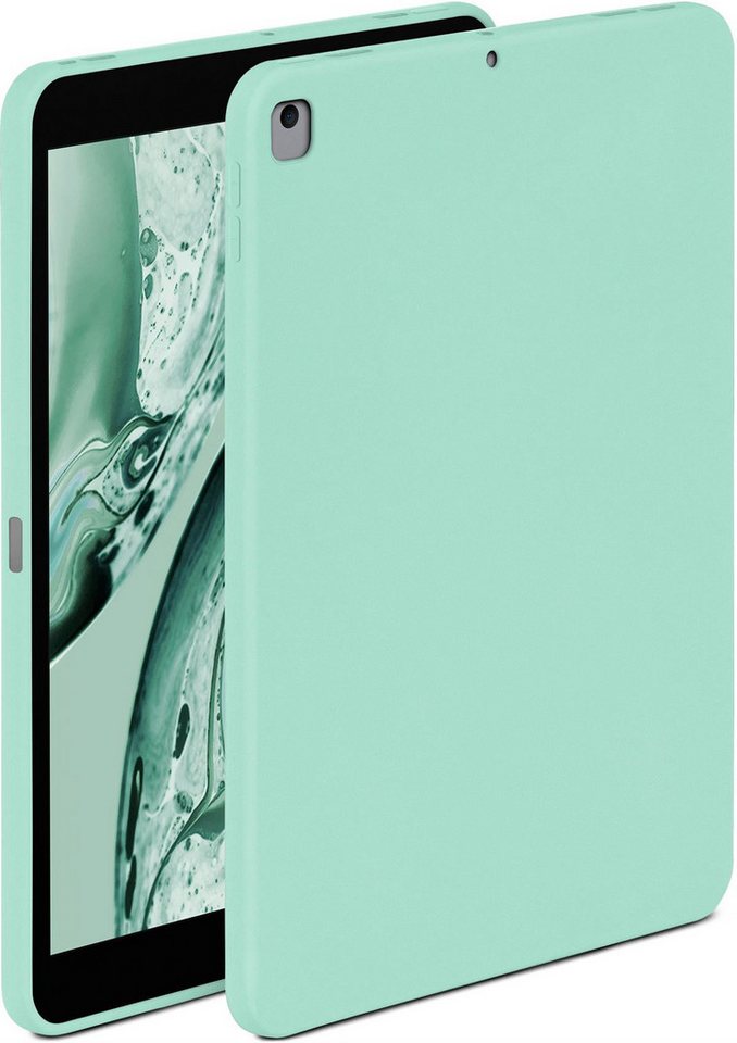 ONEFLOW Handyhülle Soft Case für Apple iPad (9. Generation - 2021), Hülle aus Silikon, Back Cover mit Kameraschutz, weiche Silikonhülle von ONEFLOW