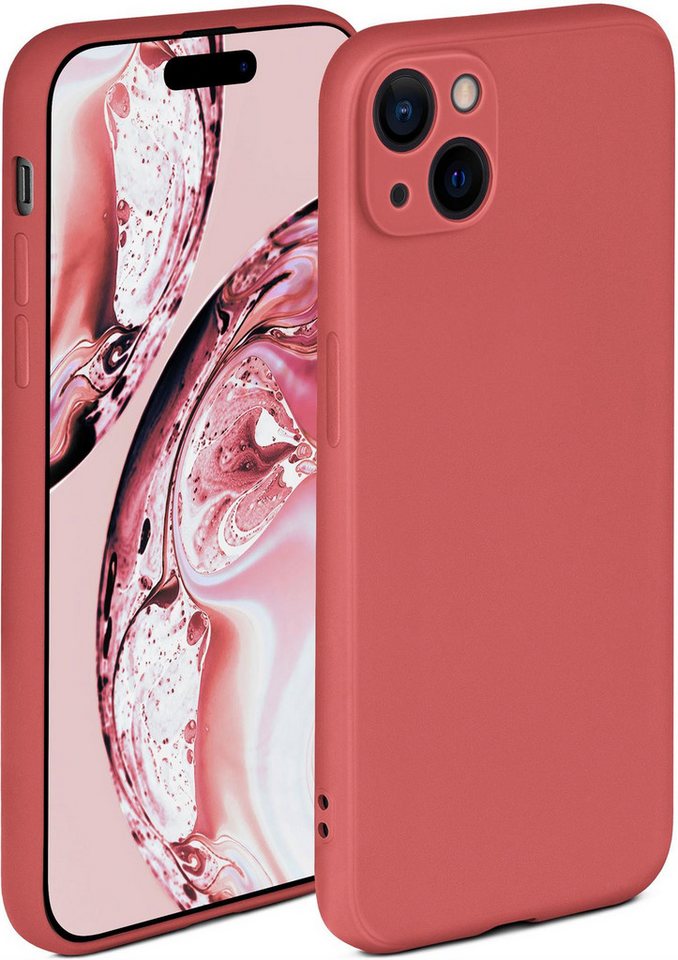 ONEFLOW Handyhülle Soft Case für Apple iPhone 15, Hülle aus Silikon, Back Cover mit Kameraschutz, weiche Silikonhülle ONEFLOW Handyhülle Soft Case für Apple iPhone 15, Hülle aus Silikon, Back Cover mit Kameraschutz, weiche Silikonhülle von ONEFLOW