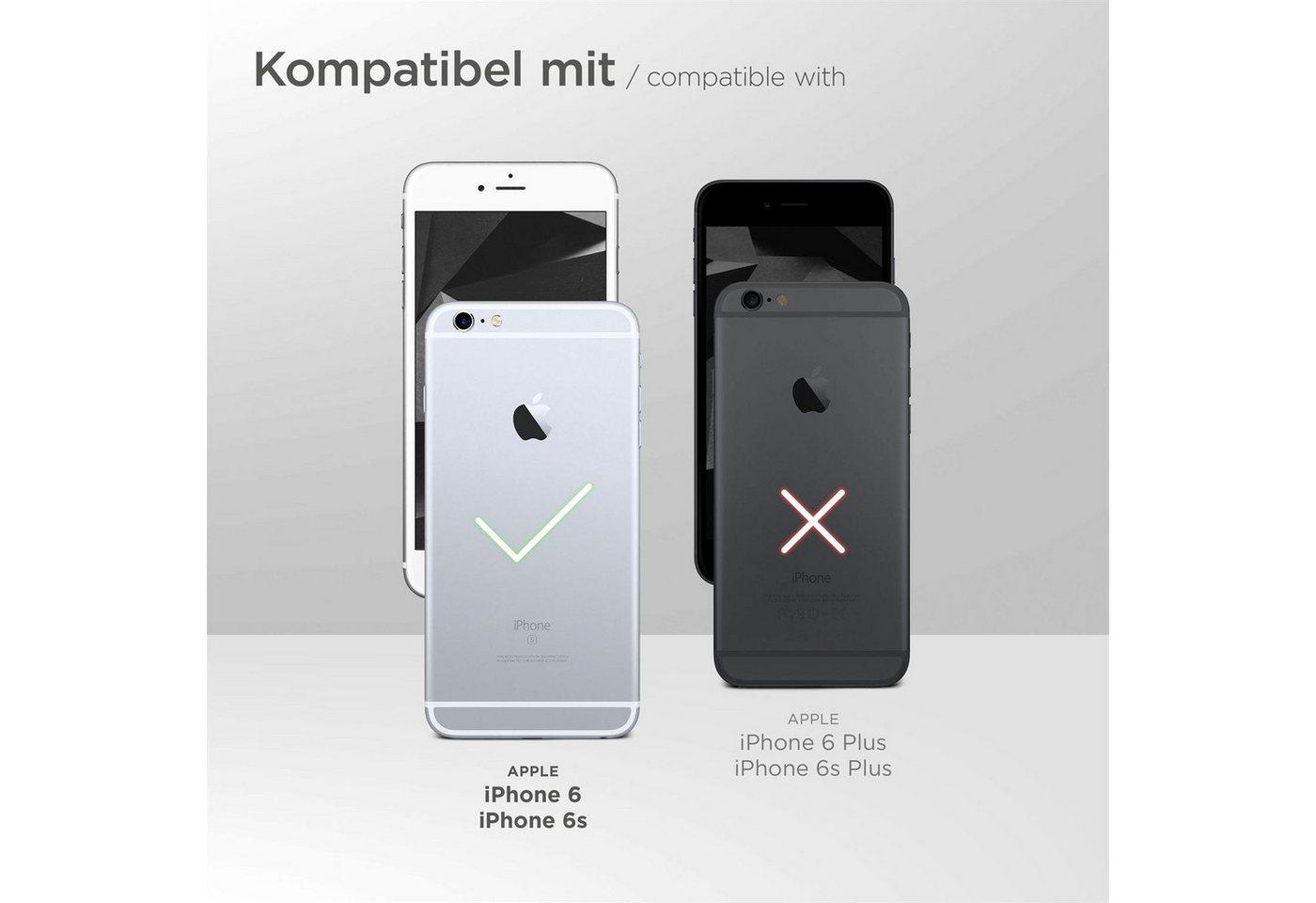 ONEFLOW Handyhülle Soft Case für Apple iPhone 6, Hülle aus Silikon, Back Cover mit Kameraschutz, weiche Silikonhülle ONEFLOW Handyhülle Soft Case für Apple iPhone 6, Hülle aus Silikon, Back Cover mit Kameraschutz, weiche Silikonhülle von ONEFLOW