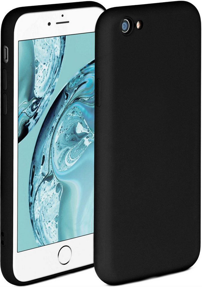 ONEFLOW Handyhülle Soft Case für Apple iPhone 6 Plus, Hülle aus Silikon, Back Cover mit Kameraschutz, weiche Silikonhülle von ONEFLOW