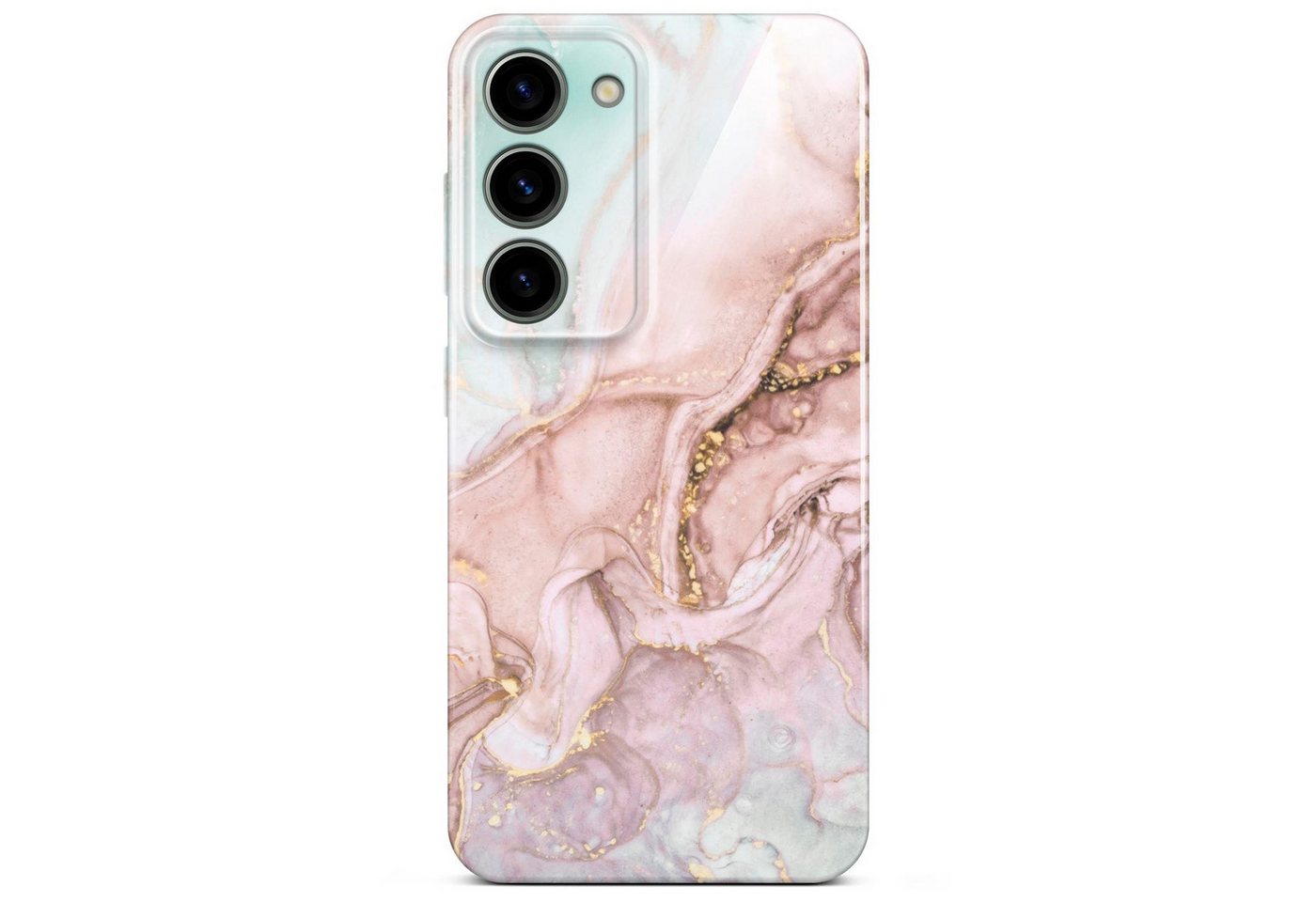 ONEFLOW Handyhülle für Samsung Galaxy S23 Hülle Marmor Bliss Cover Rosa Grau, Handy Schutz Backcover Handytasche Case Schutzhülle mit Kameraschutz ONEFLOW Handyhülle für Samsung Galaxy S23 Hülle Marmor Bliss Cover Rosa Grau, Handy Schutz Backcover Handytasche Case Schutzhülle mit Kameraschutz von ONEFLOW