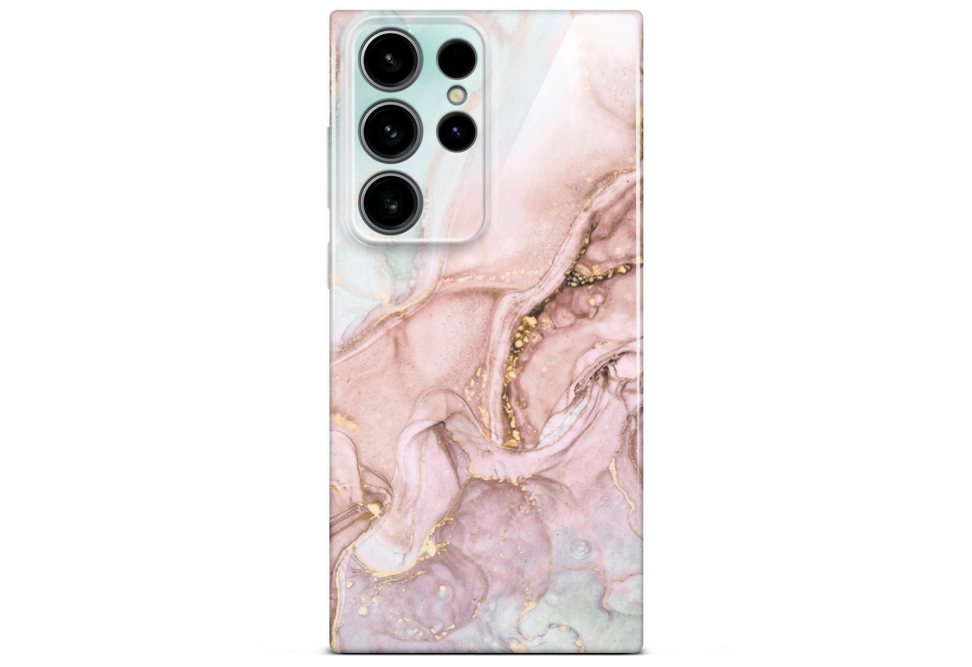 ONEFLOW Handyhülle für Samsung Galaxy S24 Ultra Hülle Marmor Bliss Cover Rosa Grau, Handy Schutz Backcover Handytasche Case Schutzhülle mit Kameraschutz ONEFLOW Handyhülle für Samsung Galaxy S24 Ultra Hülle Marmor Bliss Cover Rosa Grau, Handy Schutz Backcover Handytasche Case Schutzhülle mit Kameraschutz von ONEFLOW