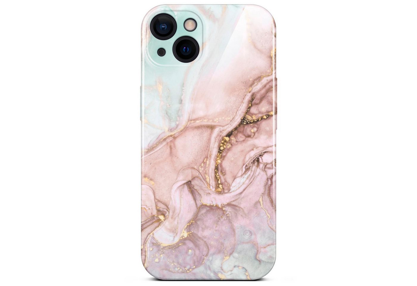 ONEFLOW Handyhülle für iPhone 13 Hülle Marmor Bliss Cover Rosa Grau, Handy Schutz Backcover Handytasche Case Schutzhülle mit Kameraschutz ONEFLOW Handyhülle für iPhone 13 Hülle Marmor Bliss Cover Rosa Grau, Handy Schutz Backcover Handytasche Case Schutzhülle mit Kameraschutz von ONEFLOW
