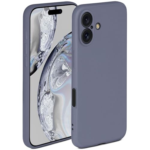 ONEFLOW Soft Case für Apple iPhone 16 Hülle aus Silikon mit Kameraschutz, Silikonhülle mit erhöhtem Schutz fürs Display, Backcover Schutzhülle, weiche Handyhülle, Blau Grau ONEFLOW Soft Case für Apple iPhone 16 Hülle aus Silikon mit Kameraschutz, Silikonhülle mit erhöhtem Schutz fürs Display, Backcover Schutzhülle, weiche Handyhülle, Blau Grau von ONEFLOW