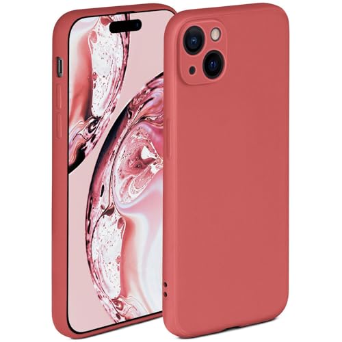 ONEFLOW Soft Case für Apple iPhone 15 Hülle aus Silikon mit Kameraschutz, Silikonhülle mit erhöhtem Schutz fürs Display, Backcover Schutzhülle, weiche Handyhülle, Rot ONEFLOW Soft Case für Apple iPhone 15 Hülle aus Silikon mit Kameraschutz, Silikonhülle mit erhöhtem Schutz fürs Display, Backcover Schutzhülle, weiche Handyhülle, Rot von ONEFLOW