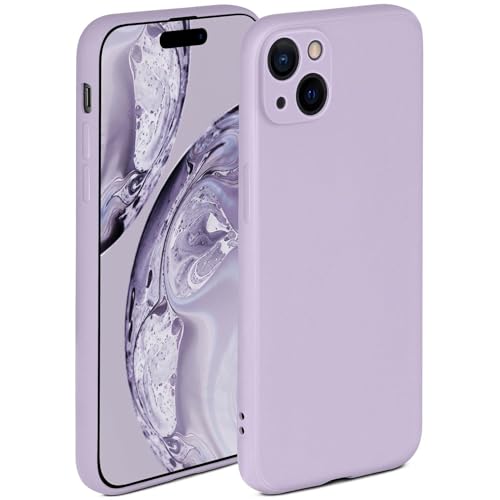 ONEFLOW Soft Case für Apple iPhone 15 Plus Hülle aus Silikon mit Kameraschutz, Silikonhülle mit erhöhtem Schutz fürs Display, Backcover Schutzhülle, weiche Handyhülle, Flieder ONEFLOW Soft Case für Apple iPhone 15 Plus Hülle aus Silikon mit Kameraschutz, Silikonhülle mit erhöhtem Schutz fürs Display, Backcover Schutzhülle, weiche Handyhülle, Flieder von ONEFLOW