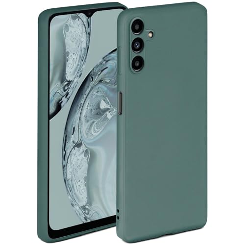 ONEFLOW Soft Case für Samsung Galaxy A13 5G Hülle aus Silikon mit Kameraschutz, Silikonhülle mit erhöhtem Schutz fürs Display, Backcover Schutzhülle, weiche Handyhülle, Petrol von ONEFLOW