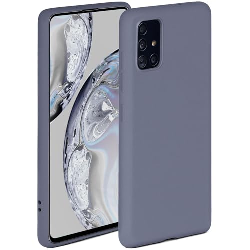 ONEFLOW Soft Case für Samsung Galaxy A71 Hülle aus Silikon mit Kameraschutz, Silikonhülle mit erhöhtem Schutz fürs Display, Backcover Schutzhülle, weiche Handyhülle, Blau Grau ONEFLOW Soft Case für Samsung Galaxy A71 Hülle aus Silikon mit Kameraschutz, Silikonhülle mit erhöhtem Schutz fürs Display, Backcover Schutzhülle, weiche Handyhülle, Blau Grau von ONEFLOW