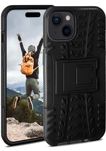 ONEFLOW Tank Case für Apple iPhone 15 Hülle Outdoor, stabile Panzerhülle mit Kamera und Display Schutz, sichere Handyhülle, TPU Handy Schutzhülle mit Ständer, Schwarz ONEFLOW Tank Case für Apple iPhone 15 Hülle Outdoor, stabile Panzerhülle mit Kamera und Display Schutz, sichere Handyhülle, TPU Handy Schutzhülle mit Ständer, Schwarz von ONEFLOW