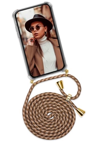 ONEFLOW Twist Case – Handyhülle mit Band für iPhone 11 Pro Max - Handykette zum Umhängen, Hülle mit Kette abnehmbar, Handy Umhängeband, Schutzhülle und Kordel – Beige Braun ONEFLOW Twist Case – Handyhülle mit Band für iPhone 11 Pro Max - Handykette zum Umhängen, Hülle mit Kette abnehmbar, Handy Umhängeband, Schutzhülle und Kordel – Beige Braun von ONEFLOW