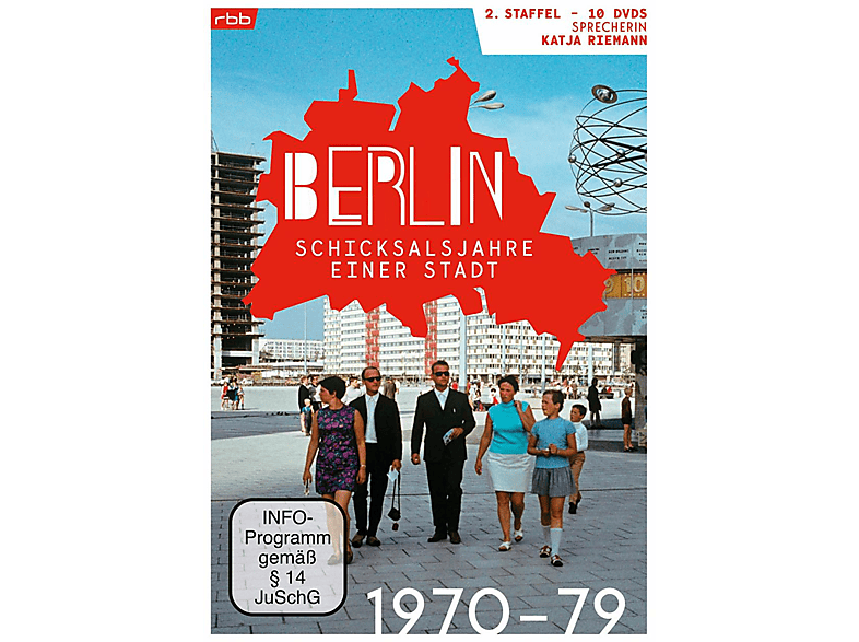 Berlin - Schicksalsjahre einer Stadt Staffel 2 (1970-1979) DVD von ONEGATE