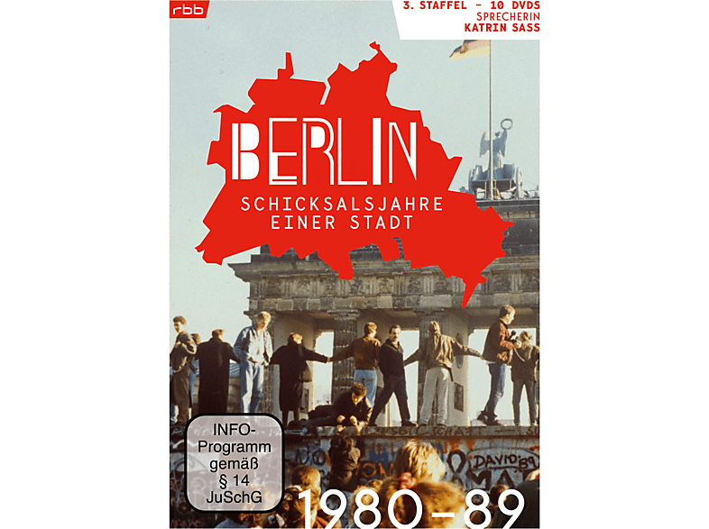 Berlin - Schicksalsjahre einer Stadt Staffel 3 (1980-1989) DVD von ONEGATE