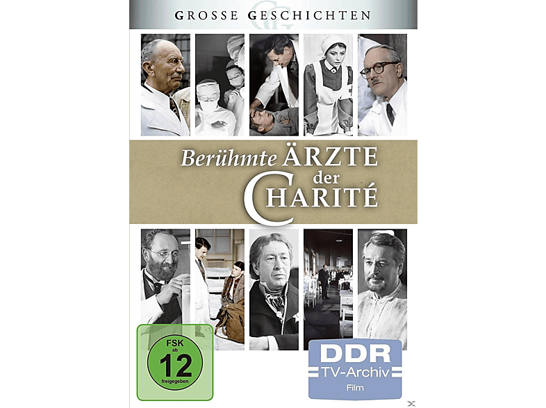 DDR TV-Archiv - Berühmte Ärzte der Charité Große Geschichten DVD DDR TV-Archiv - Berühmte Ärzte der Charité Große Geschichten DVD von ONEGATE