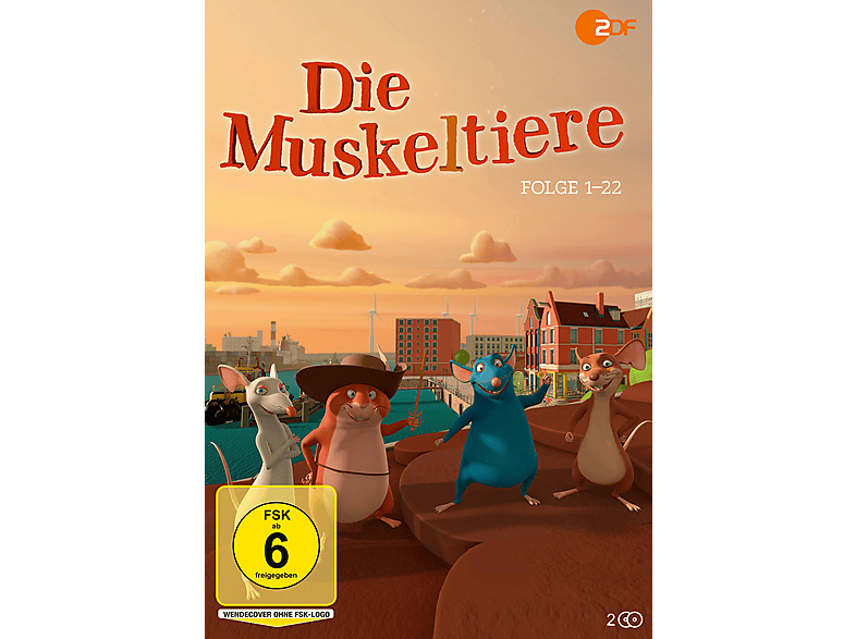 Die Muskeltiere Folge 1-22 DVD von ONEGATE