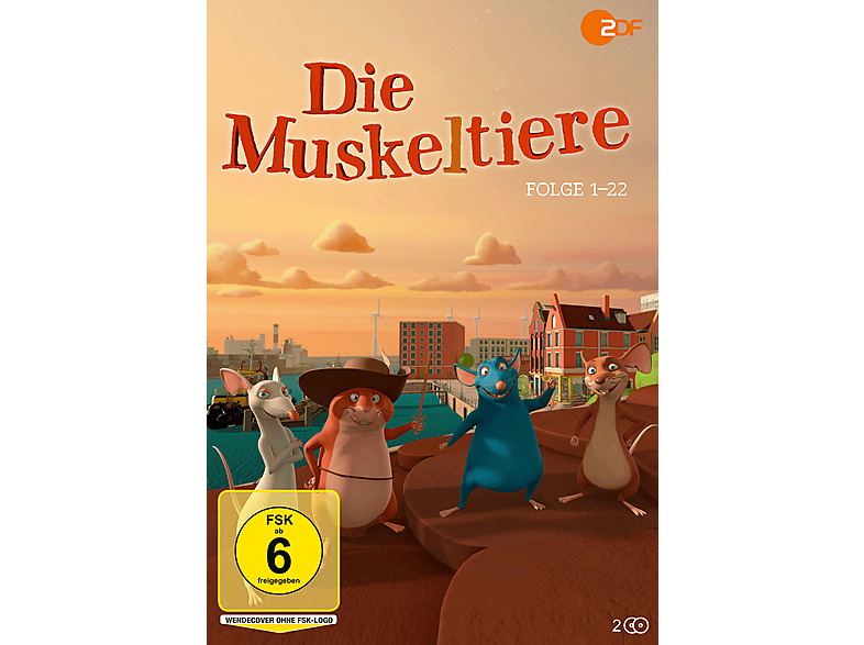 Die Muskeltiere Folge 1-22 DVD Die Muskeltiere Folge 1-22 DVD von ONEGATE