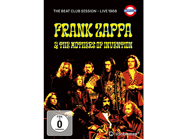 Frank Zappa & The Mothers Of Invention - Beat Club Live Sessions 1968 DVD von ONEGATE
