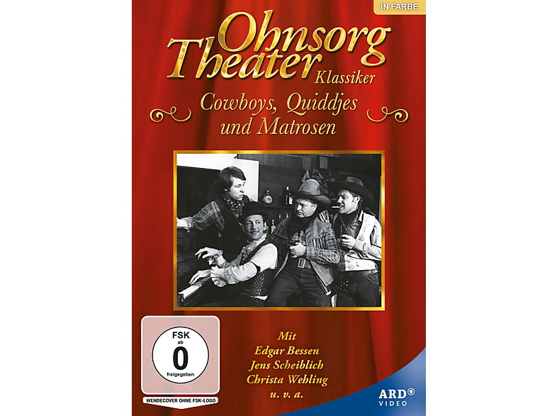 Ohnsorg-Theater Klassiker: Cowboys, Quiddjes und Matrosen DVD Ohnsorg-Theater Klassiker: Cowboys, Quiddjes und Matrosen DVD von ONEGATE