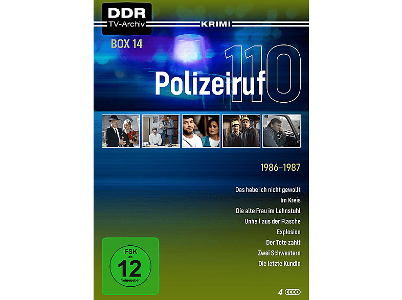 Polizeiruf 110 - Box 14: 1986-1987 DVD Polizeiruf 110 - Box 14: 1986-1987 DVD von ONEGATE