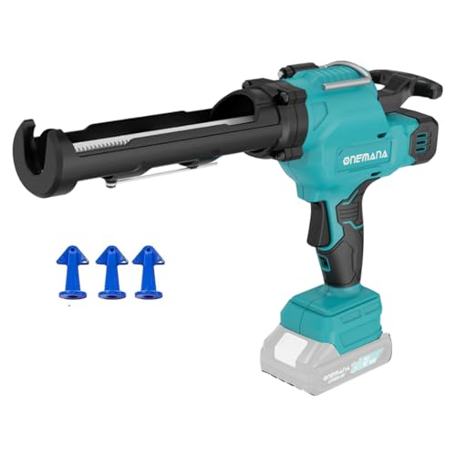 ONEMANA Akku-Kartuschenpistole 18V (Nur Werkzeuge, Kunststoff, keine Batterie) von ONEMANA