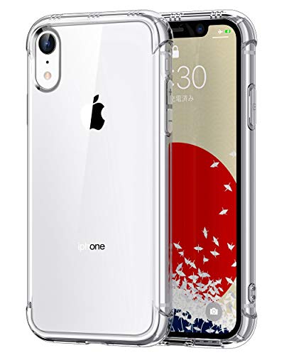 ONES iPhone XR HD Transparent Hülle - MIL Schutz-『 Stoßfeste Airbags 』『 Lautsprecher-Resonanz 』〔 Bildschirm&Objektivschutz 〕〔 rutschfest 〕〔 Riemenloch 〕 Robust, Dünn, Leicht, Anti-Gelb Silikonhülle ONES iPhone XR HD Transparent Hülle - MIL Schutz-『 Stoßfeste Airbags 』『 Lautsprecher-Resonanz 』〔 Bildschirm&Objektivschutz 〕〔 rutschfest 〕〔 Riemenloch 〕 Robust, Dünn, Leicht, Anti-Gelb Silikonhülle von ONES