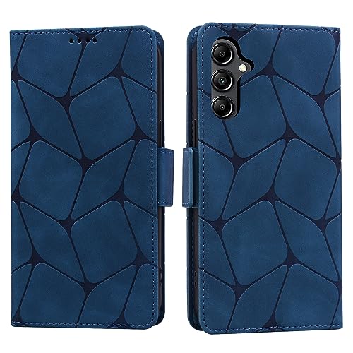Handyhülle Samsung Galaxy A14 4G/5G Stoßfest Hülle Magnet Kartenfach Standfunktion Wallet Leder Klappbar Schutzhülle für Samsung Galaxy A14 Blau Handyhülle Samsung Galaxy A14 4G/5G Stoßfest Hülle Magnet Kartenfach Standfunktion Wallet Leder Klappbar Schutzhülle für Samsung Galaxy A14 Blau von ONETHEFUL