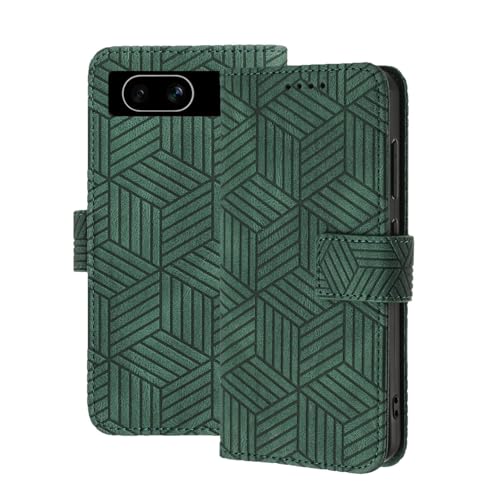Hülle für Google Pixel 8a Leder Schutzhülle Ständer Kartenfächer Stoßfeste Handyhülle Google Pixel 8a 5G Klapphülle, Grün Hülle für Google Pixel 8a Leder Schutzhülle Ständer Kartenfächer Stoßfeste Handyhülle Google Pixel 8a 5G Klapphülle, Grün von ONETHEFUL