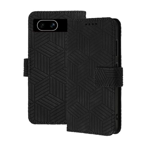 Hülle für Google Pixel 8a Leder Schutzhülle Ständer Kartenfächer Stoßfeste Handyhülle Google Pixel 8a 5G Klapphülle, Schwarz Hülle für Google Pixel 8a Leder Schutzhülle Ständer Kartenfächer Stoßfeste Handyhülle Google Pixel 8a 5G Klapphülle, Schwarz von ONETHEFUL