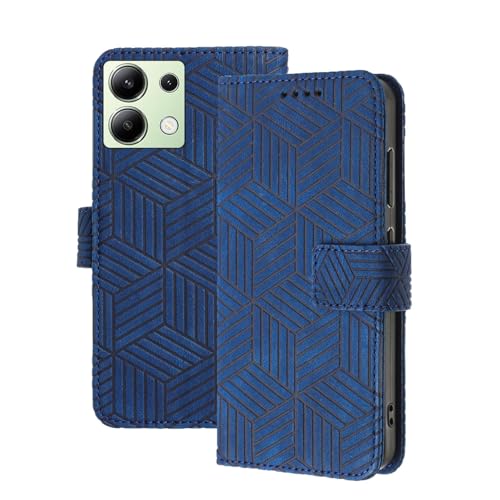 ONETHEFUL Hülle für Xiaomi Redmi Note 13 4G Leder Schutzhülle Ständer Kartenfächer Stoßfeste Handyhülle Xiaomi Redmi Note 13 4G Klapphülle, Blau ONETHEFUL Hülle für Xiaomi Redmi Note 13 4G Leder Schutzhülle Ständer Kartenfächer Stoßfeste Handyhülle Xiaomi Redmi Note 13 4G Klapphülle, Blau von ONETHEFUL