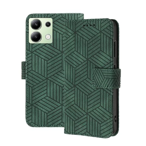 ONETHEFUL Hülle für Xiaomi Redmi Note 13 4G Leder Schutzhülle Ständer Kartenfächer Stoßfeste Handyhülle Xiaomi Redmi Note 13 4G Klapphülle, Grün ONETHEFUL Hülle für Xiaomi Redmi Note 13 4G Leder Schutzhülle Ständer Kartenfächer Stoßfeste Handyhülle Xiaomi Redmi Note 13 4G Klapphülle, Grün von ONETHEFUL