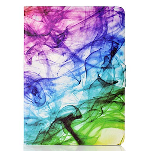 ONETHEFUL Tablethülle Book Cover Etui für Samsung Galaxy Tab A 9.7 SM-T550/T555 SchutzTablethülle PU Leder Tablet Tasche Case Huelle mit Standfunktion - Rauch von ONETHEFUL