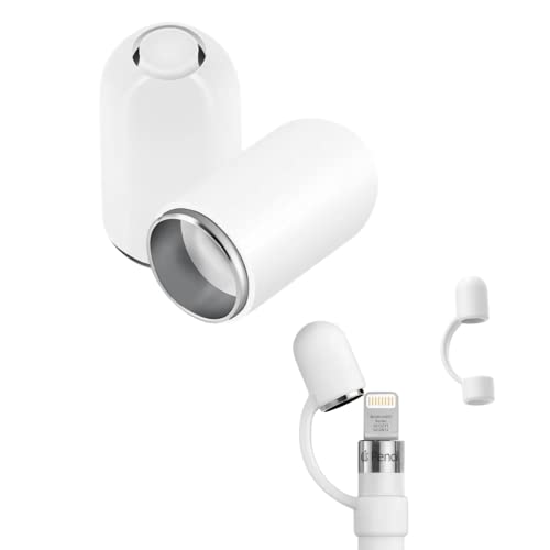 Kompatibel mit Apple Pencil Kappe, Apple Pencil Cap Tether 1 Pack, iPencil Cap 1 Pack, kompatibel mit Apple Pencil 1. Generation, schützende Silikonhülle zur Verhinderung des Verlusts der Pencil Kappe von ONGAHON