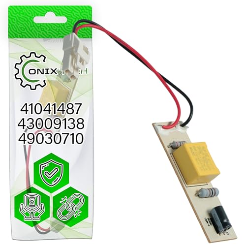 LED Lichtmodul PCB für Kühlschrank mit Gefriertruhe 65 x 21 mm mit 3 Lichtern Originalcode 41041487 43009138 49030710 für Candy - Garantie 5 Jahre - ONIX TECH von ONIX TECH
