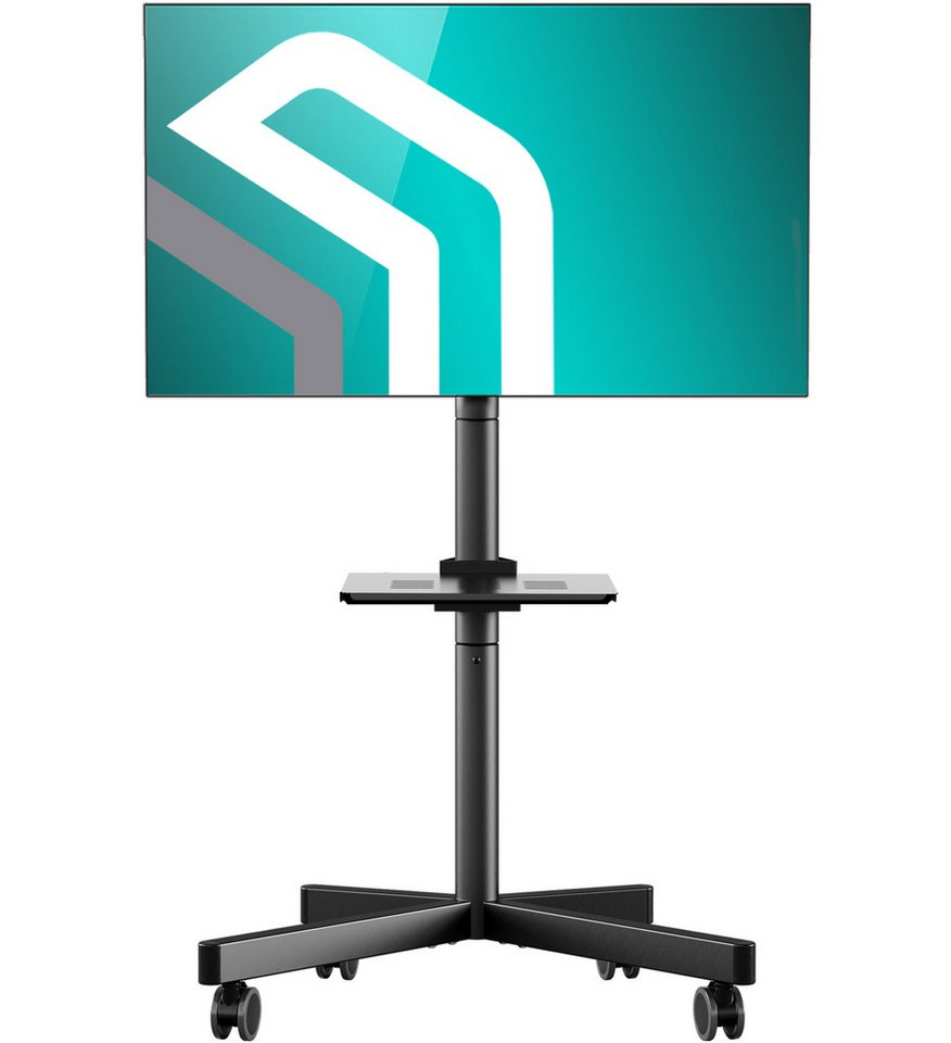 ONKRON ONKRON 23 -60", 40 kg max, VESA 400x400, TS1137-B TV-Ständer, (bis 60,00 Zoll, rollbar höhenverstellbar) von ONKRON