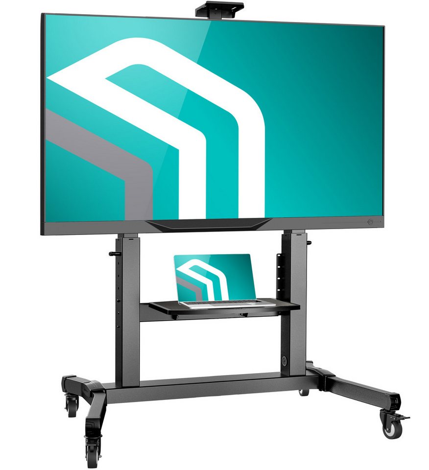 ONKRON ONKRON 50"-100", 120 kg max, VESA 1000x600, TS1991-B TV-Ständer, (bis 100,00 Zoll, TV Ständer, TV Ständer, Neigung von Bildschirm von -5 bis zu 5 Grad, 75 mm Räder) von ONKRON