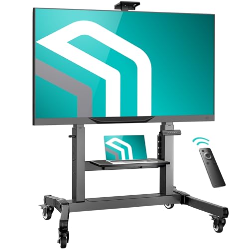 ONKRON motorisierter TV Ständer rollbar für 50-100 Zoll TVs bis 120 kg, elektrischer TV Wagen mit Rollen max VESA 1000x600 TV Standfuss höhenverstellbar, TV Lift mit Fernbedienung Schwarz TS1991E ONKRON motorisierter TV Ständer rollbar für 50-100 Zoll TVs bis 120 kg, elektrischer TV Wagen mit Rollen max VESA 1000x600 TV Standfuss höhenverstellbar, TV Lift mit Fernbedienung Schwarz TS1991E von ONKRON