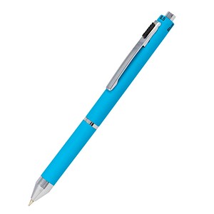 ONLINE® 4-Farben-Kugelschreiber Multipen blau, Schreibfarbe: rot, blau, schwarz, grau, 1 St. von ONLINE®