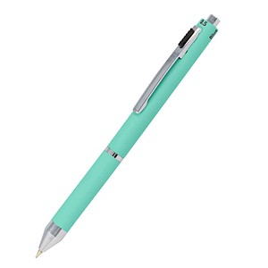 ONLINE® 4-Farben-Kugelschreiber Multipen mint, Schreibfarbe: rot, blau, schwarz, grau, 1 St. von ONLINE®