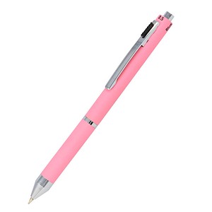 ONLINE® 4-Farben-Kugelschreiber Multipen rose, Schreibfarbe: rot, blau, schwarz, grau, 1 St. von ONLINE®