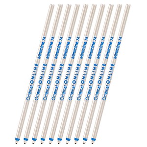 ONLINE® D1 Kugelschreiberminen M blau, 10 St. von ONLINE®
